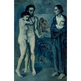 Cuadro -La vida, 1903-, Pablo Picasso
