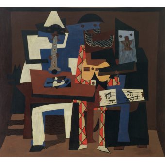 Comprar Cuadro -Tres músicos, 1921, Pablo Picasso
