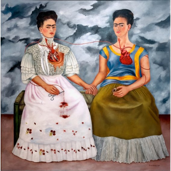 Comprar Cuadro - Las dos Fridas, 1939, Frida Kahlo
