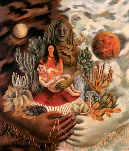 Comprar Cuadro - El abrazo de amor del universo, 1949, Frida Kahlo