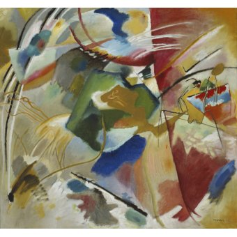 Comprar Cuadro - Pintura con centro verde, 1913, Kandinsky, Wassily
