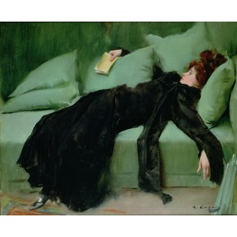 Comprar cuadro Después del baile, Ramón Casas-1899.