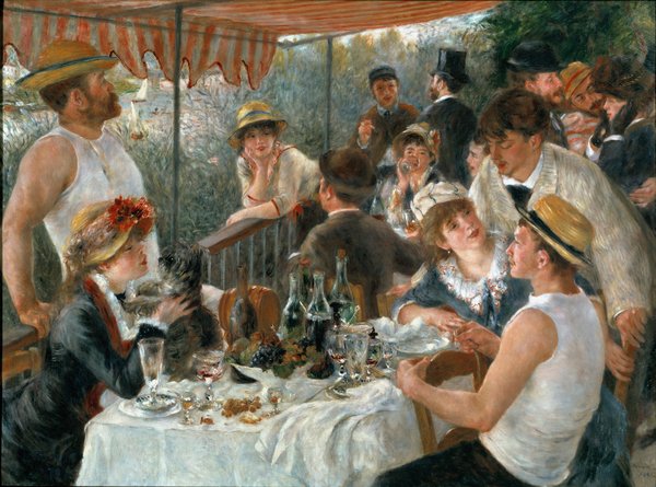 Cuadro Bodegón -El almuerzo de los remeros, 1881-, Pierre Auguste Renoir