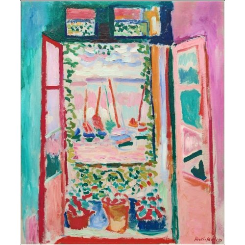 Ventana abierta, Collioure, 1905 - Matisse, Henri