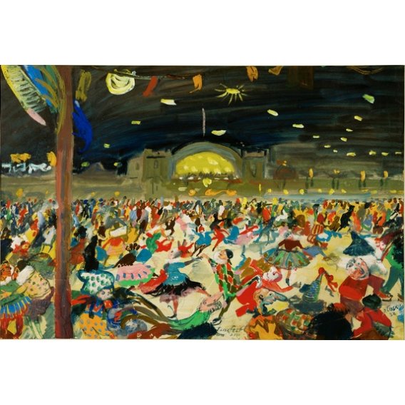 Comprar Cuadro - El barco de los locos, 1922,  Laske, Oskar