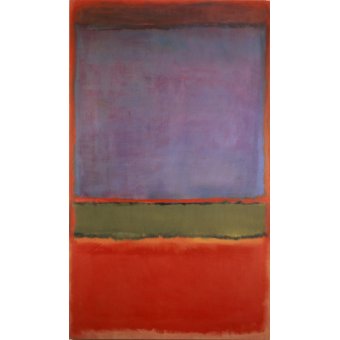Naranja, rojo, amarillo, 1961- Mark Rothko