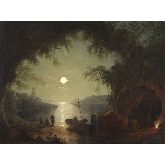 Una cala iluminada por la luna -  Pether, Sebastian