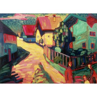 Comprar Cuadro - Pintura con centro verde, 1913, Kandinsky, Wassily