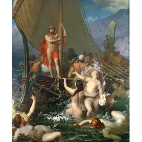 Ulises y las sirenas - Belly, Leon-Auguste-Adolphe