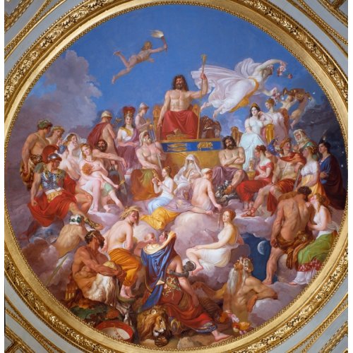El Consejo de los Dioses - Sabatelli, Luigi
