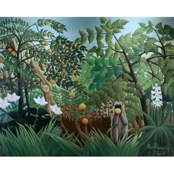 Cuadro -la Niña-, Henri Rousseau