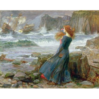Cuadro -Le Champ Du Printemps-, John William Waterhouse