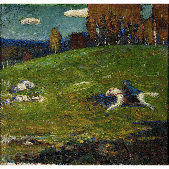 El camino a Murnau - 1909 - Kandinsky, Wassily