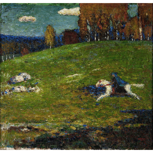 El camino a Murnau - 1909 - Kandinsky, Wassily