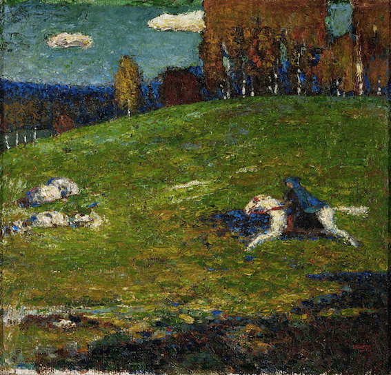 El camino a Murnau - 1909 - Kandinsky, Wassily
