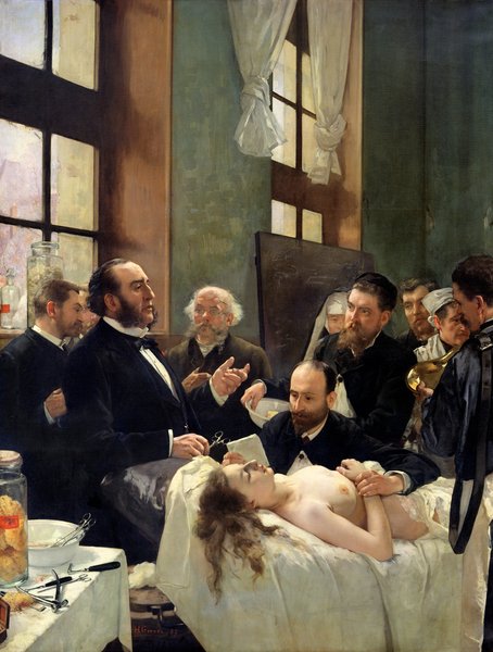 Antes de la operación – Henri Gervex (1887)