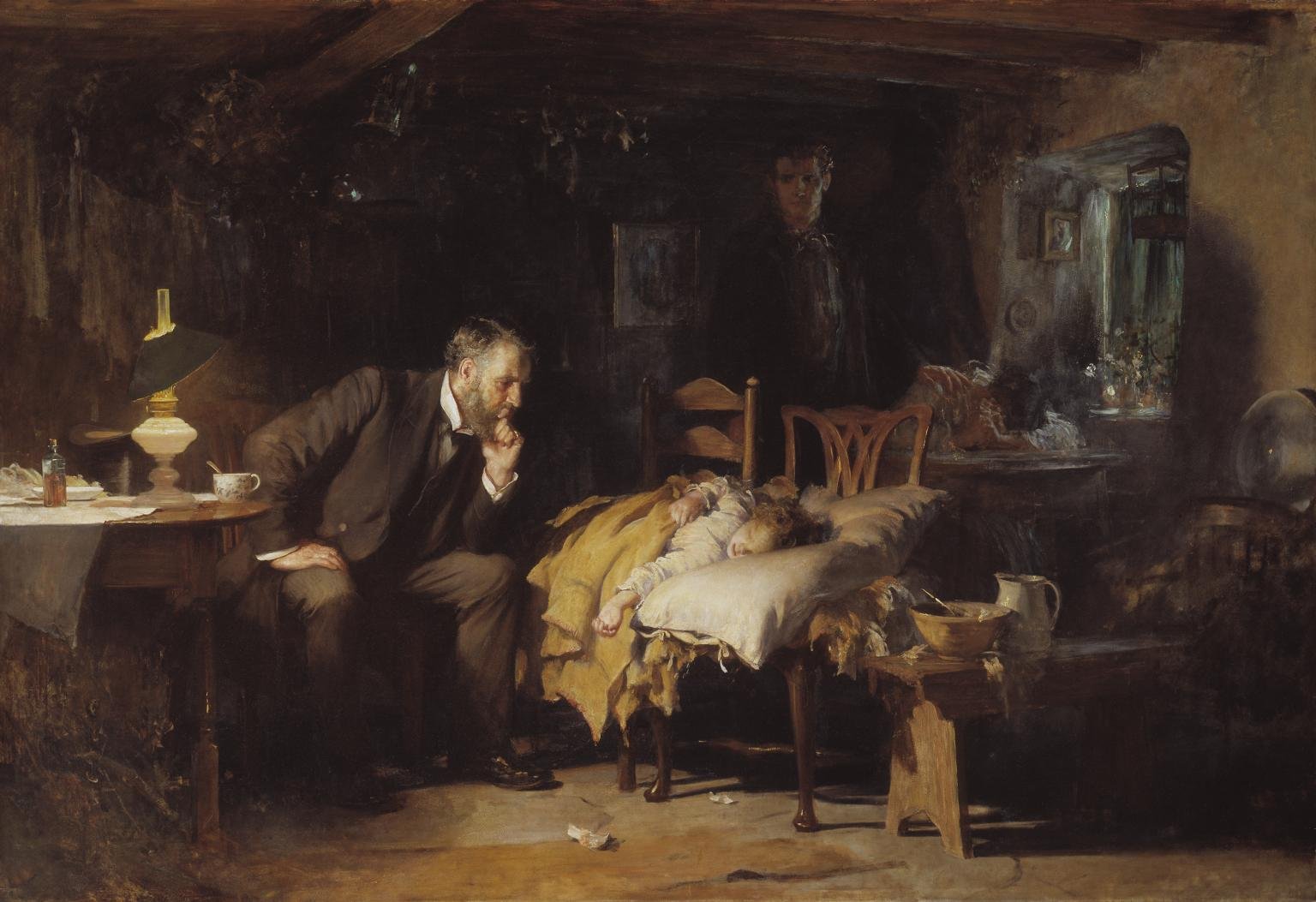 Antes de la operación – Henri Gervex (1887)