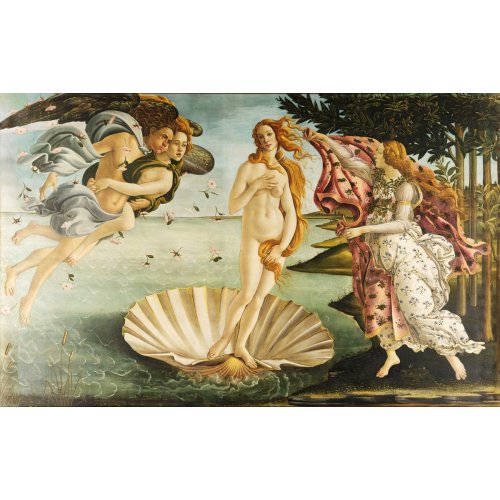 El Nacimiento de Venus — Sandro Botticelli