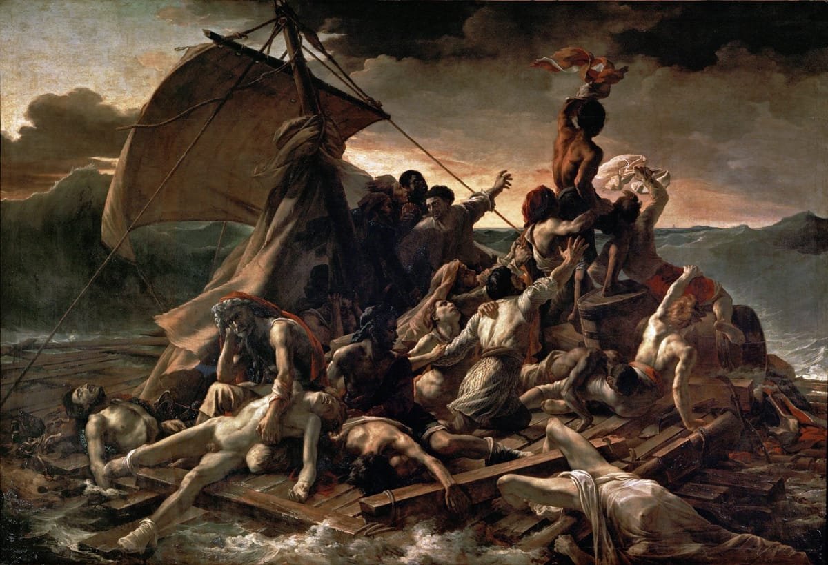 Cuadro -La Balsa De La Medusa-, Theodore Gericault