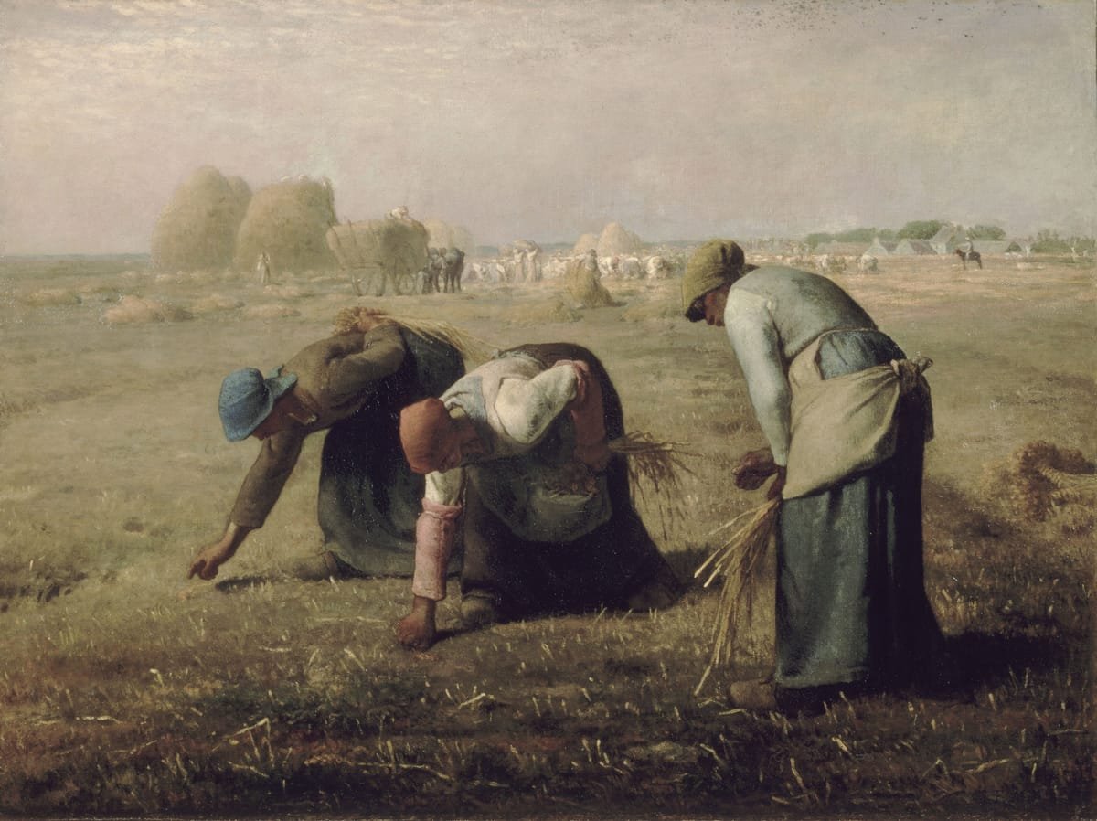 Cuadro -Des Glaneuses, 1857-, Jean François Millet