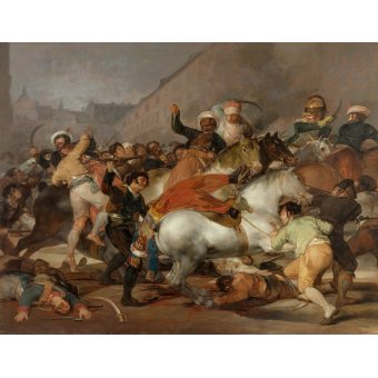 Cuadro -El 2 de mayo de 1808, la carga de los Mamelucos-, Francisco de Goya y Lucientes