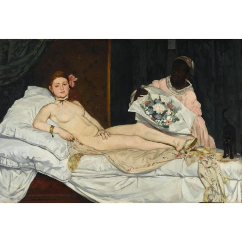 Cuadro de Desnudos - Olympia, 1863-, Eduard Manet
