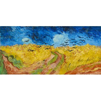 Campo de Trigo con Cuervos — Vincent van Gogh