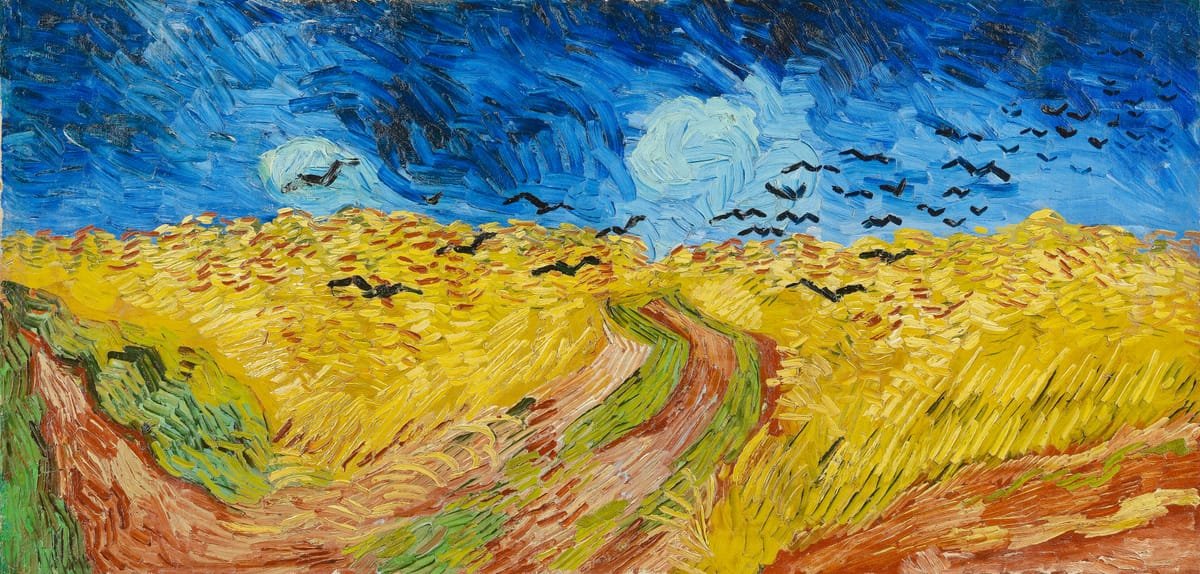 Cuadro -Wheatfield with Crows, 1890-, Vincent Van Gogh