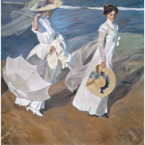 Paseo a Orillas del Mar — Joaquín Sorolla