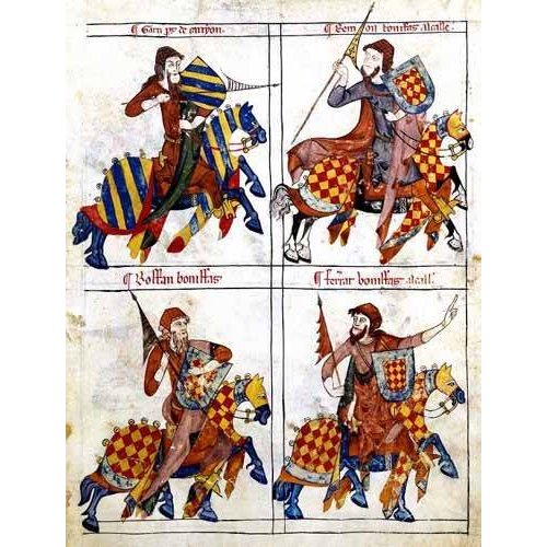 Cuadro -Libro de los caballeros de Santiago-1-
