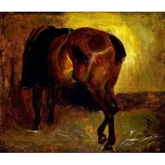 cuadros de fauna - Cuadro -Estudio de un caballo-