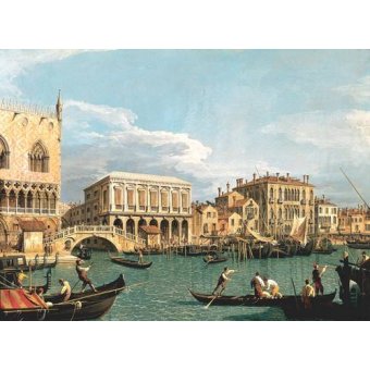 Quadre -La Mole vista des de Sant Marc-, Giovanni A. Canal Canaletto