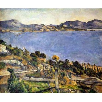 cuadros de marinas - Cuadro -La bahía de Marsella desde L´Estaque-