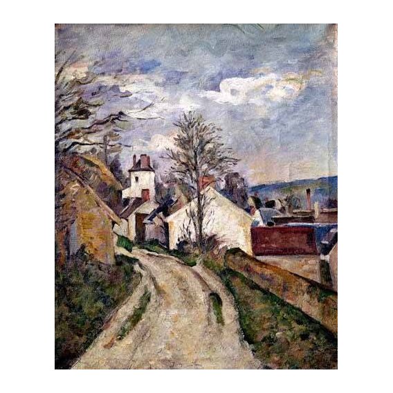 cuadros de paisajes - Cuadro -La casa del doctor Gachet en Auvers-