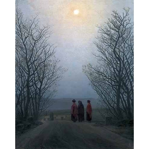 Cuadro -Mañana de Pascua-, Caspar David Friedrich