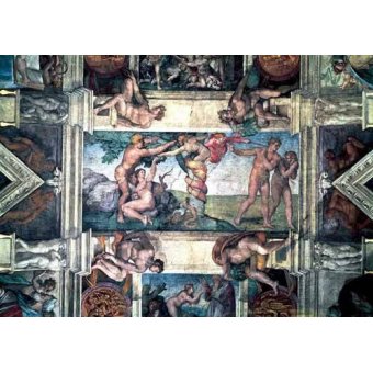cuadros religiosos - Cuadro -Bóveda: Pecado original-