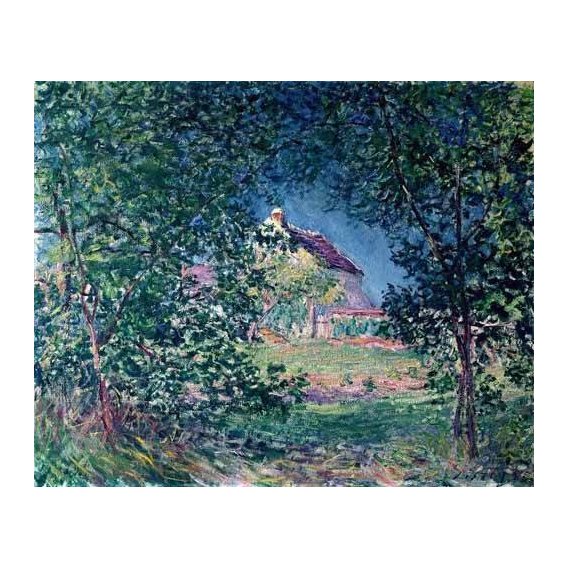 cuadros de paisajes - Cuadro -Lindero del bosque en la primavera-
