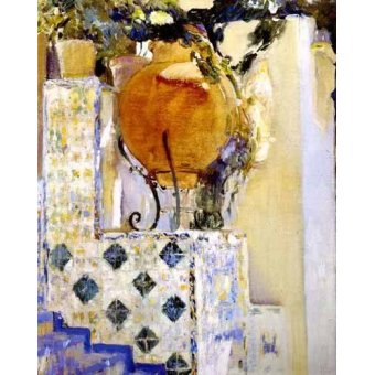 Cuadro -Jardín de la casa del artista VI-, Joaquin Sorolla