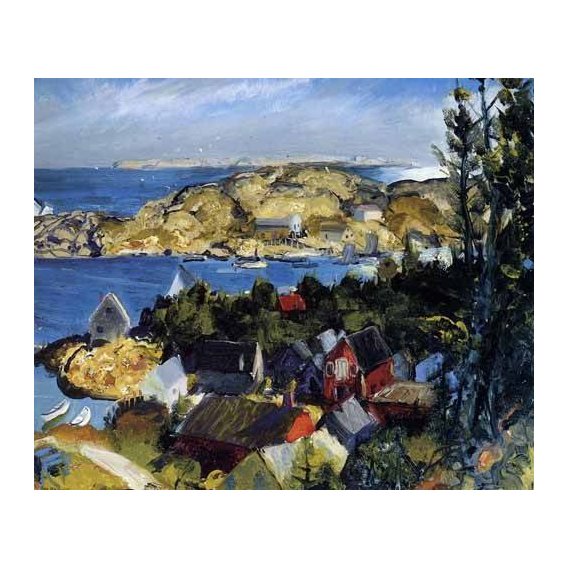 cuadros de marinas - Cuadro -Matinicus from Mr. Ararat-