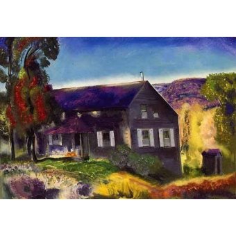 cuadros de paisajes - Cuadro -Black House-