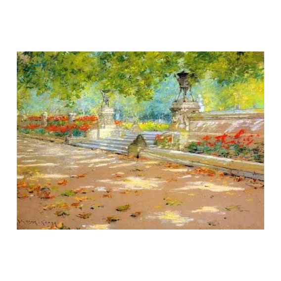 cuadros de paisajes - Cuadro -Merritt Terrace Prospect Park-