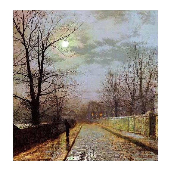 cuadros de paisajes - Cuadro -Calle de Cheshire-