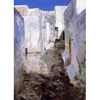 cuadros de paisajes - Cuadro -Calle de Algiers-