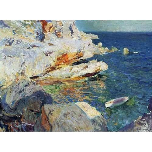Rocas de Jávea — Joaquín Sorolla