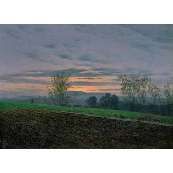 cuadros de paisajes - Cuadro -Campos arados-