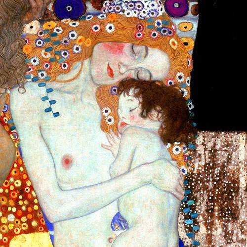 Cuadro Las Tres Edades de la Vida de Gustav Klimt