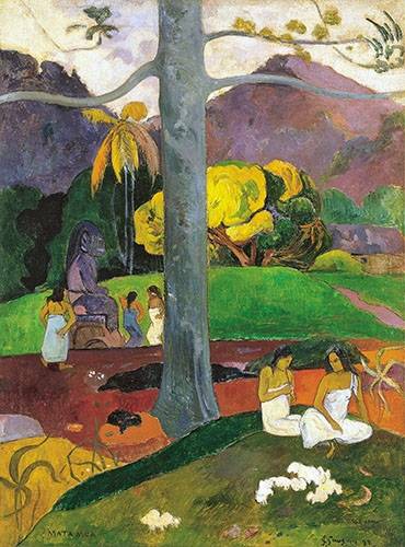 Obra Mata Mua de Paul Gauguin