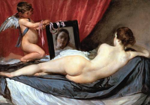 Cuadro Venus delante del Espejo de Diego Velázquez