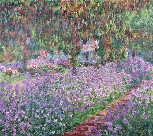 Comprar Cuadro El jardín del Artista en Giverny de Monet