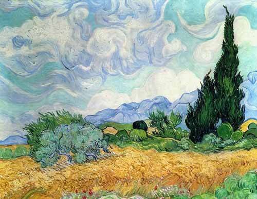 Cuadros de Van Gogh con relieve: reproducciones artísticas para salón